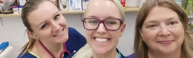 Alice Cheney RVN, winner of the vet nurse CPD bursary