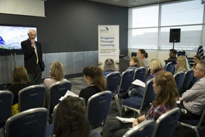 Vets at LVS learning about Canine Cushings