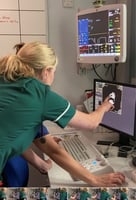 An oncology veterinary nurse