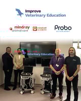 The new Mindray Animal Care ultrasound machines at Improve Veterinary Education
