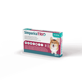 Simparica Trio licensed for lungworm treatment in UK dogs