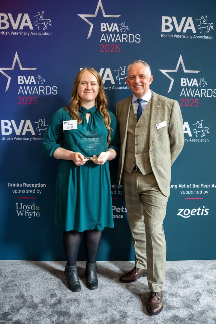 Dr Leah Hunter, BVA Young Vet of the Year 2025